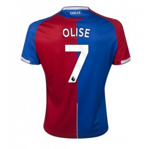 Crystal Palace Michael Olise #7 Hjemmebanetrøje 2023-24 Kort ærmer